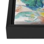 floral summer Framed Canvas Print Gallery Image 3