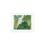 Green Abstract Plants Art Print Gallery Image 1