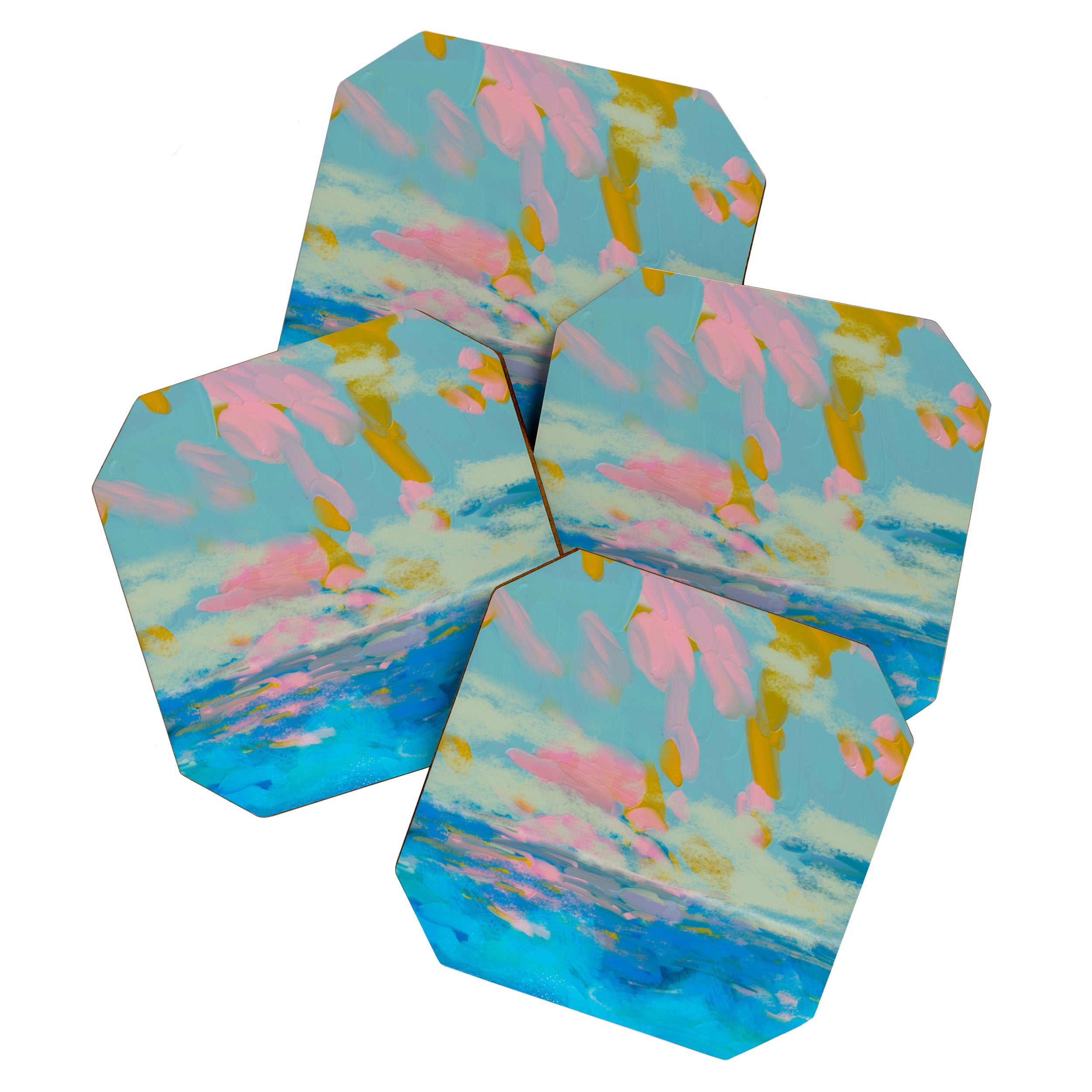 la mer in summer  Coaster Gallery Image 1