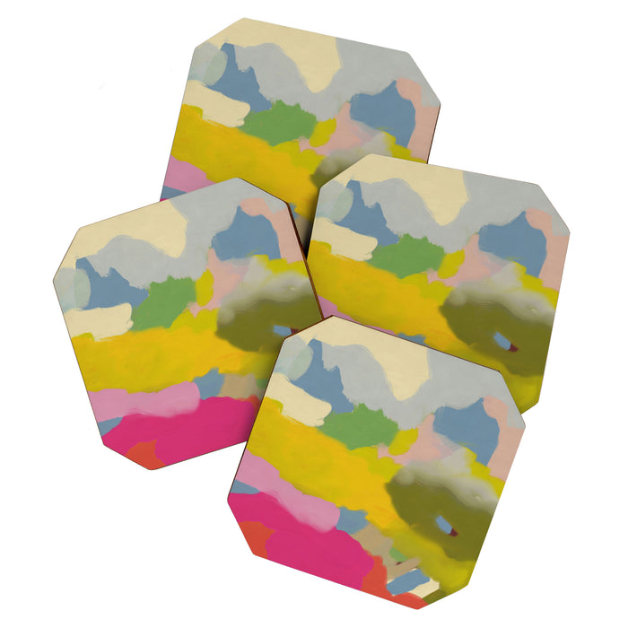 landscape abstract 1/11/19 Coaster Gallery Image 1