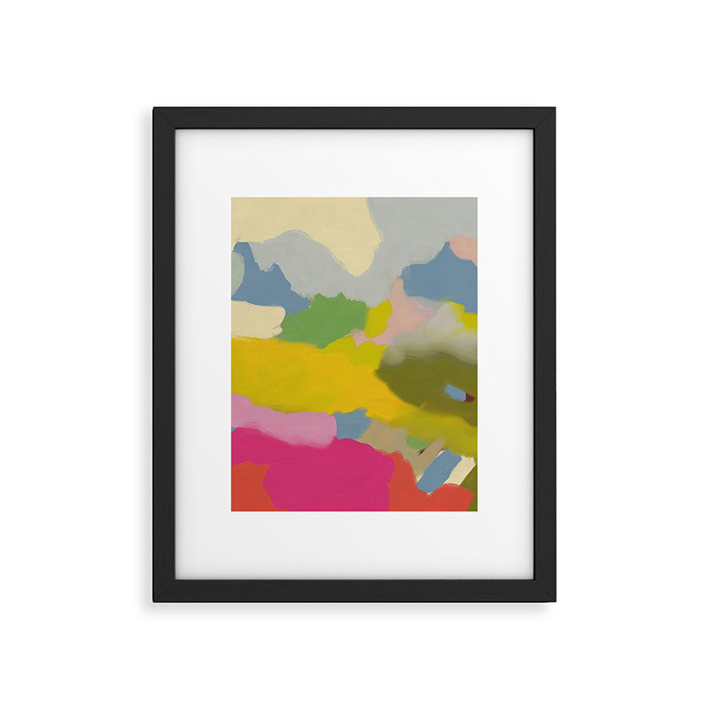 landscape abstract 1/11/19 Framed Art Print Gallery Image 4