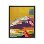 landscape abstract Framed Canvas Print Gallery Image 6
