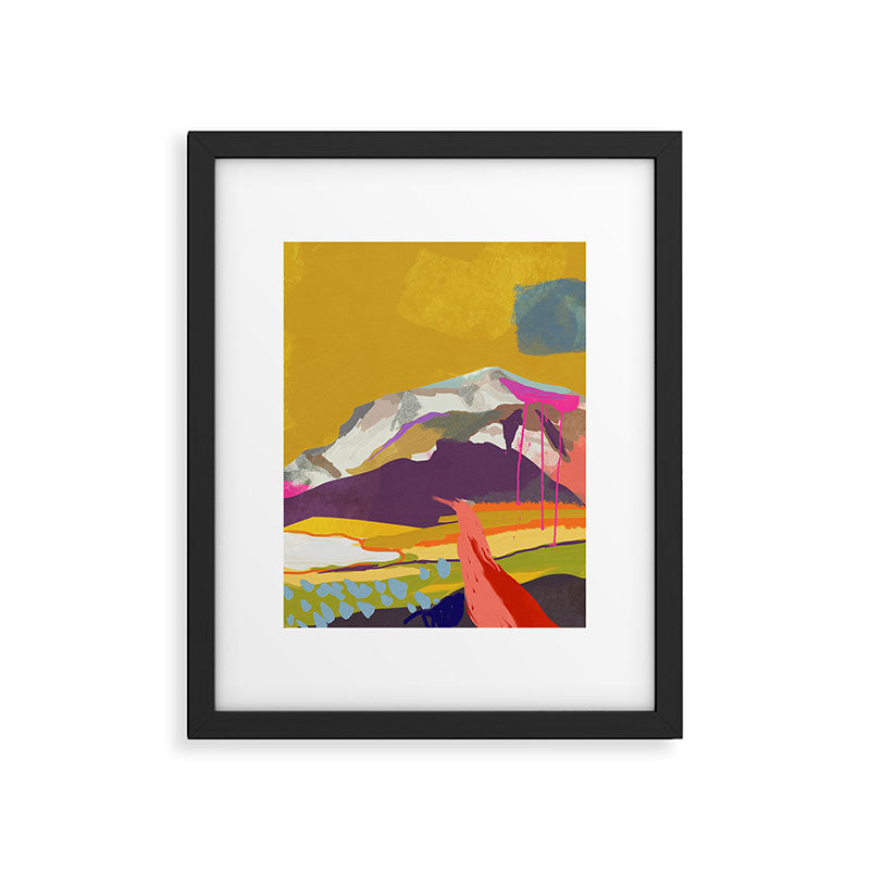 landscape abstract Framed Art Print Gallery Image 5