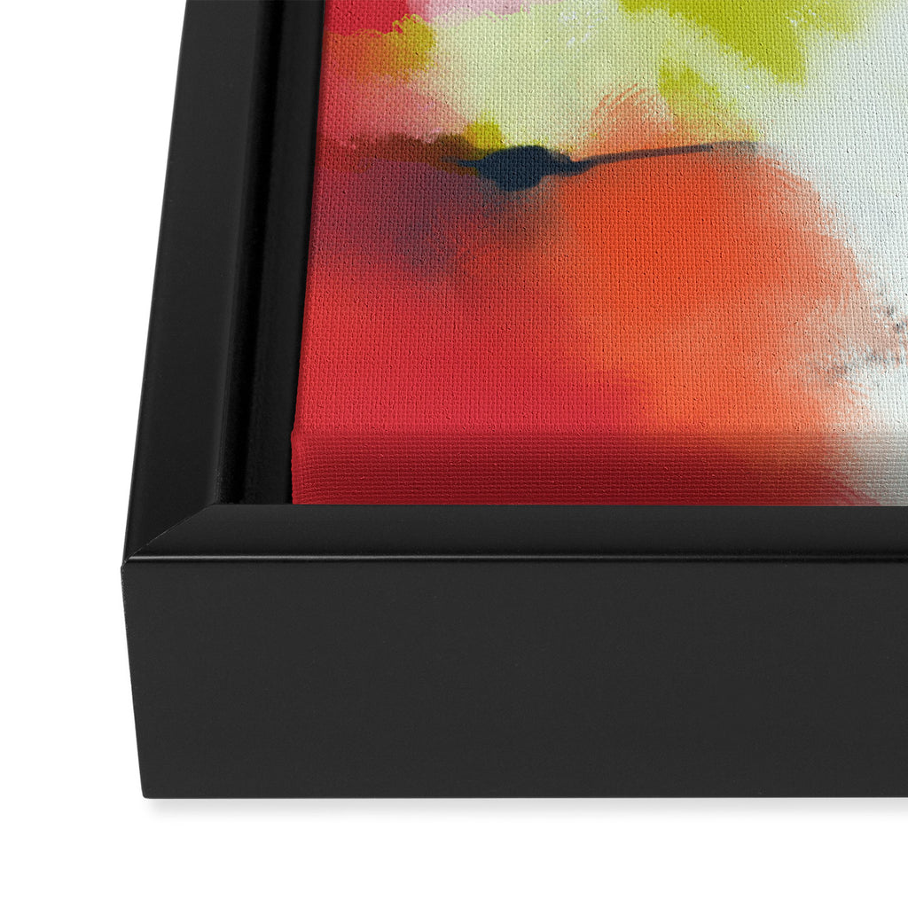 landscape in spring Framed Canvas Print Gallery Image 3