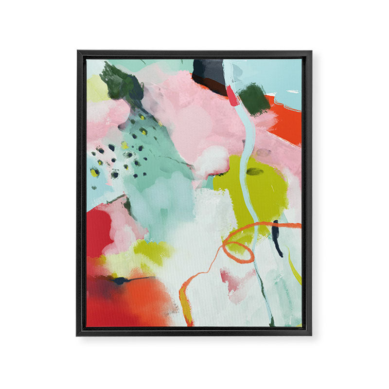 landscape in spring Framed Canvas Print Gallery Image 6