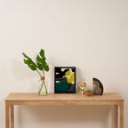 minimal abstract shapes  Framed Canvas Print Gallery Image 4
