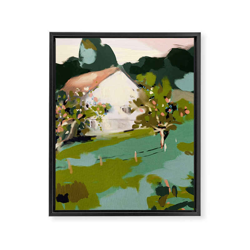 mountain alps german landscape  Framed Canvas Print Gallery Image 6