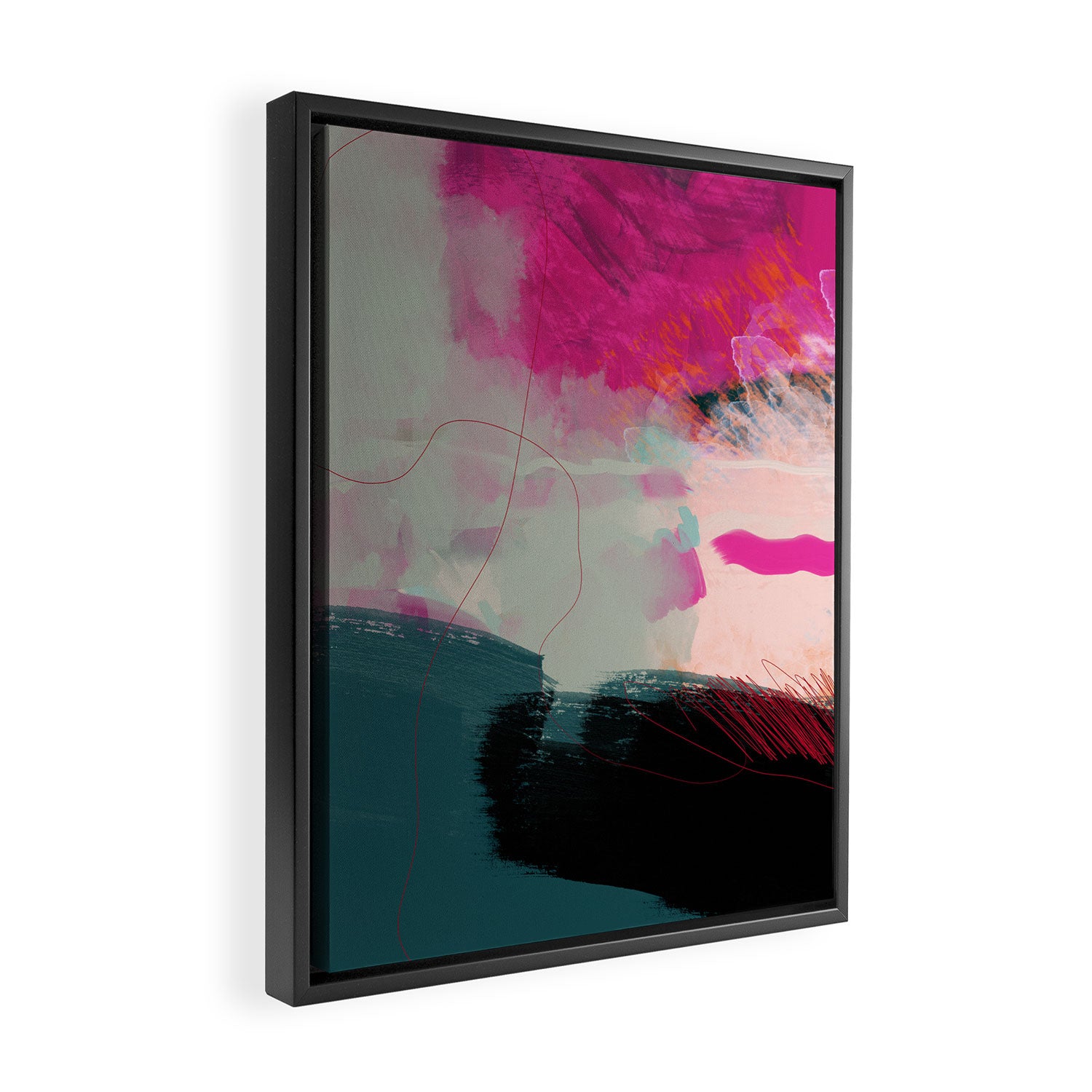 new abstract 1 Framed Canvas Print Gallery Image 2