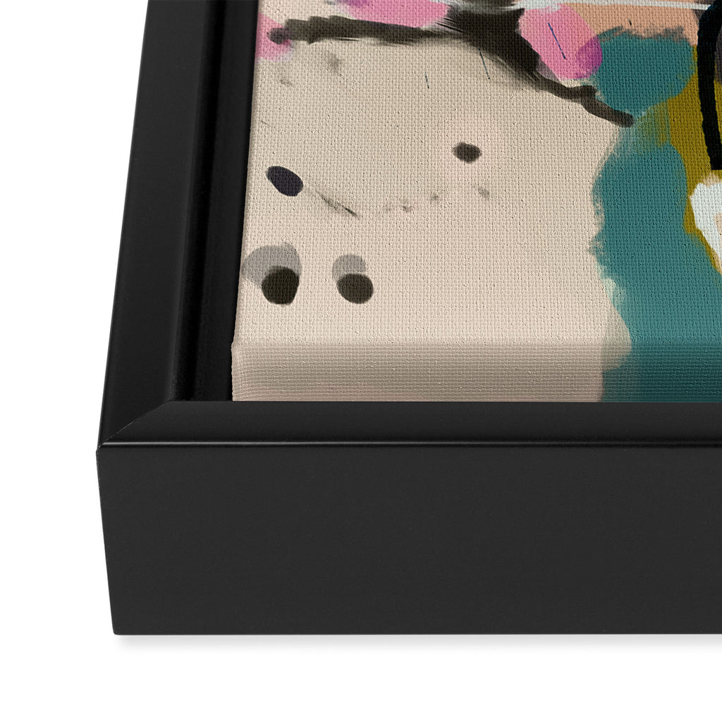 paysage abstract Framed Canvas Print Gallery Image 3