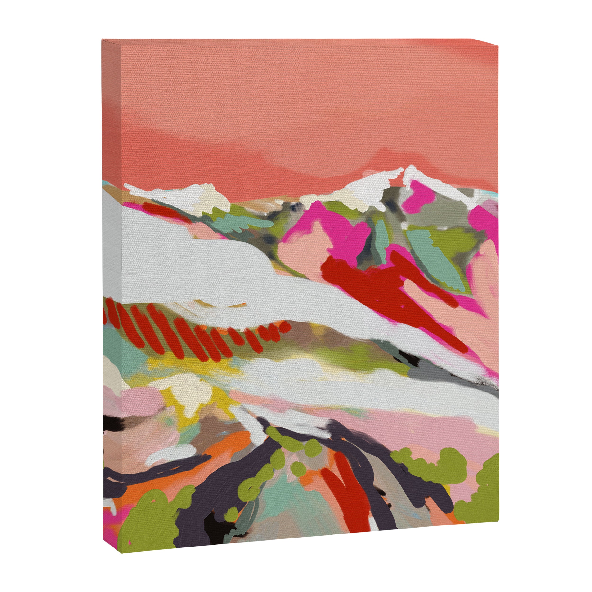 peachy sky Canvas Print Gallery Image 6