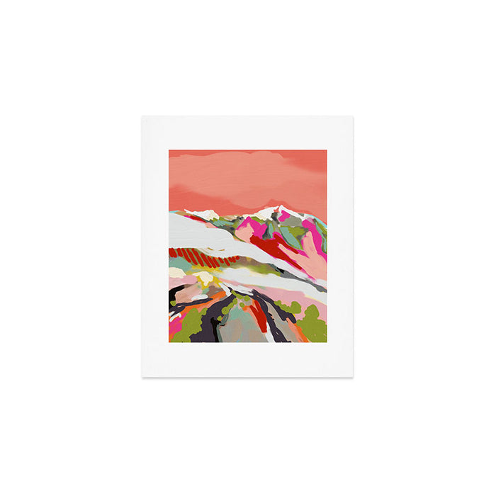 peachy sky Art Print Gallery Image 1