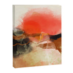 peachy sun Canvas Print Gallery Image 6