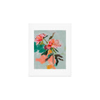 peonies abstract floral Art Print Gallery Image 1