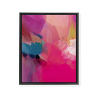 PINK abstract landscape Framed Canvas Print Gallery Image 8