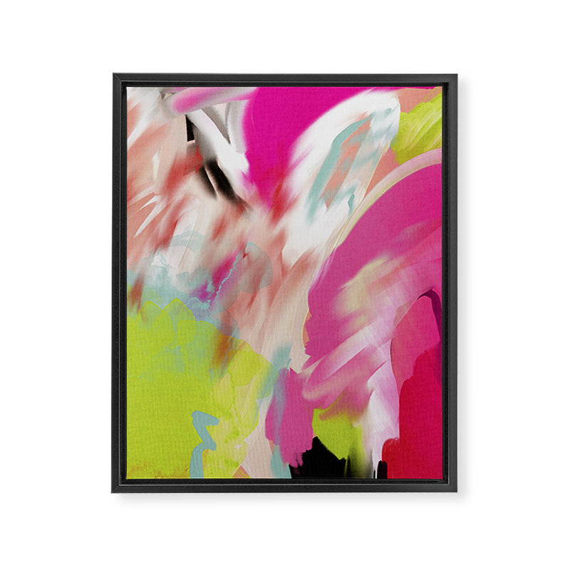 pink feelings Framed Canvas Print Gallery Image 8
