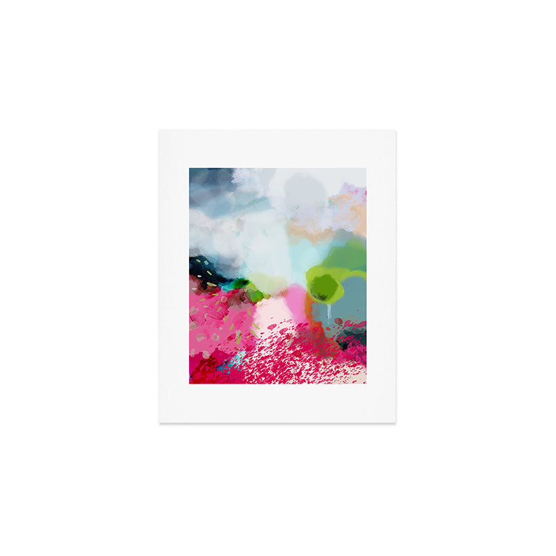pink landscape Art Print Gallery Image 1