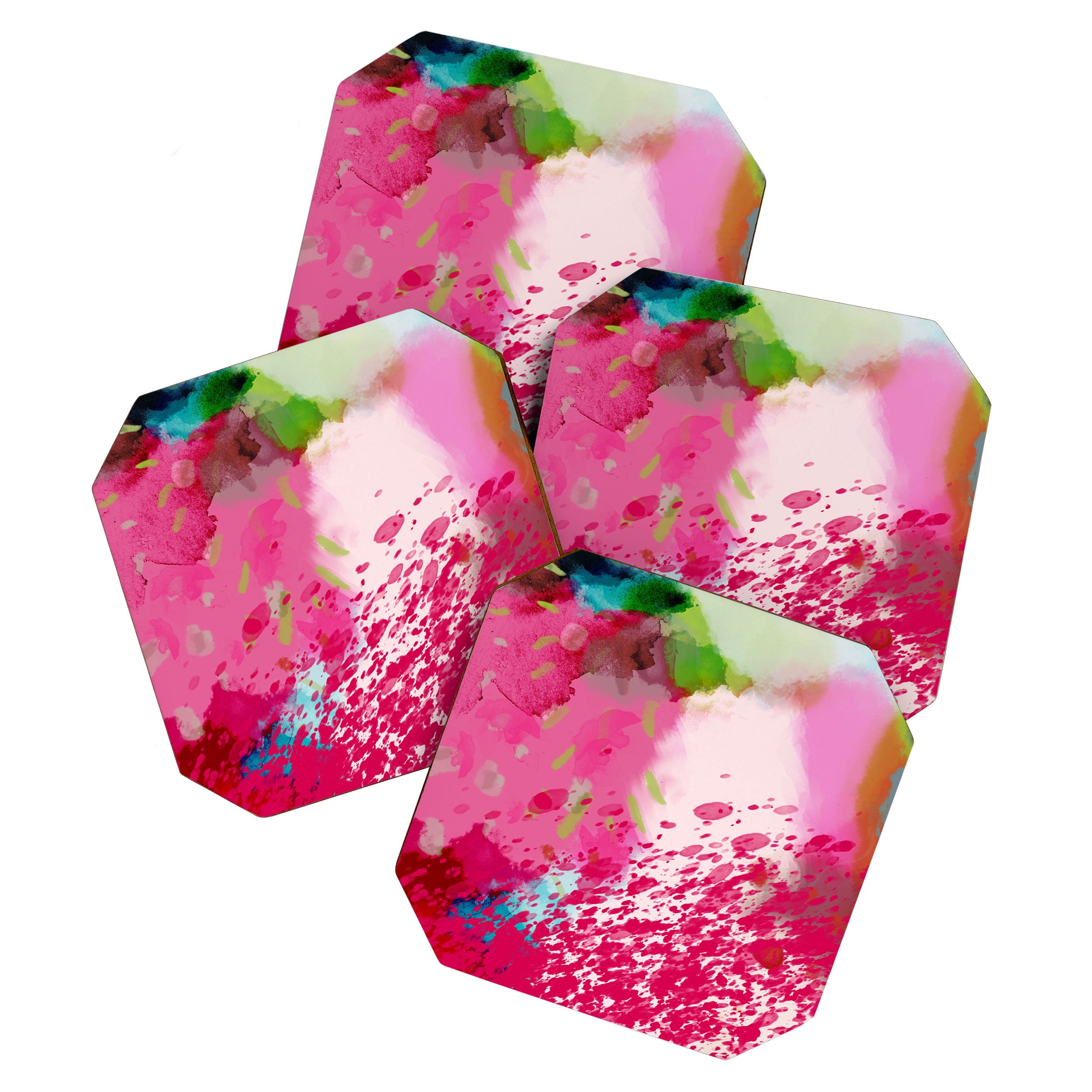 pink landscape Coaster Gallery Image 1