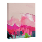 pink mountain Canvas Print Gallery Image 6