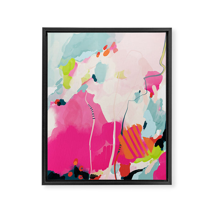 pink sky II Framed Canvas Print Gallery Image 1