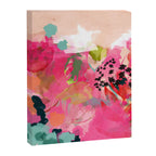 pink summer garden dream abstract Canvas Print Gallery Image 6
