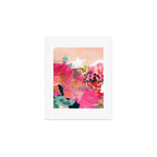pink summer garden dream abstract Art Print Gallery Image 1