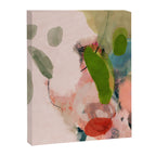 pink summer roses 1 triptych abstract  Canvas Print Gallery Image 6