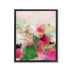 pink summer wind Framed Canvas Print Gallery Image 6