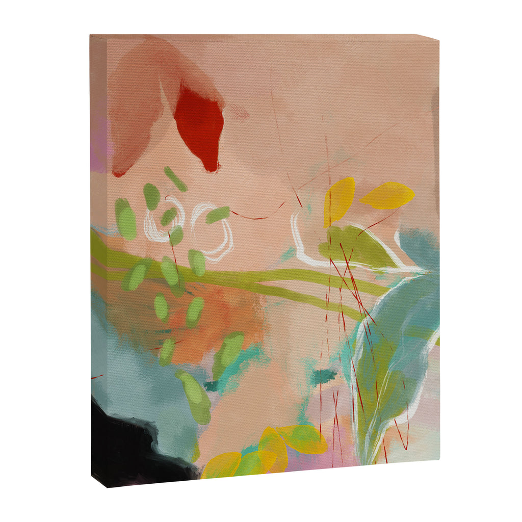 plants in my summer garden / abstraction Canvas Print Gallery Image 6