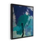 sea ocean abstract art 2021 2 Framed Canvas Print Gallery Image 2