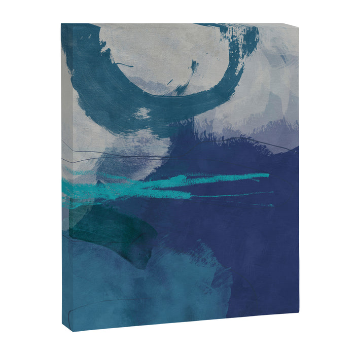 sea ocean abstract art 2021 3 Canvas Print Gallery Image 1