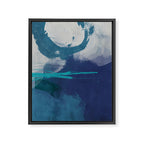 sea ocean abstract art 2021 3 Framed Canvas Print Gallery Image 6