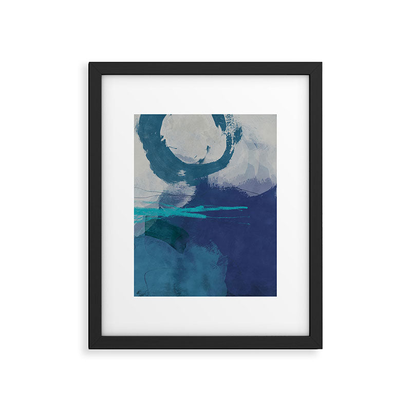 sea ocean abstract art 2021 3 Framed Art Print Gallery Image 5