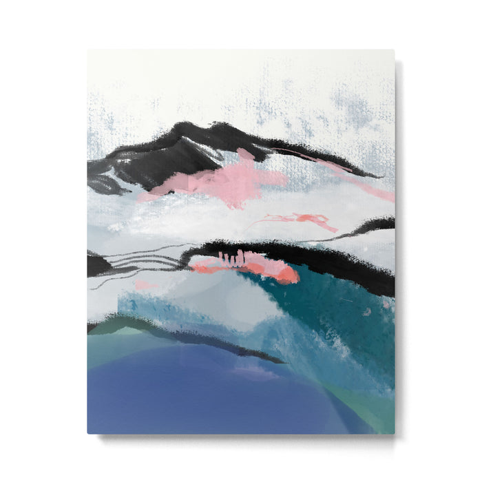 snow mountain Metal Print Gallery Image 1