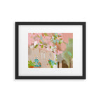 southern europe sun France Italy abstract painting Framed Art Print Gallery Image 5
