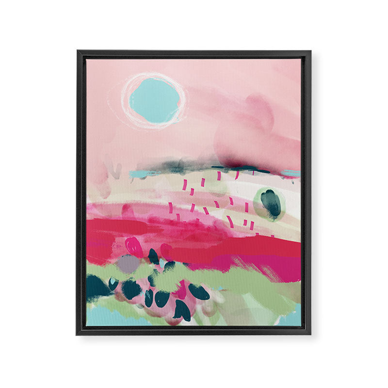 spring dream landscape Framed Canvas Print Gallery Image 6