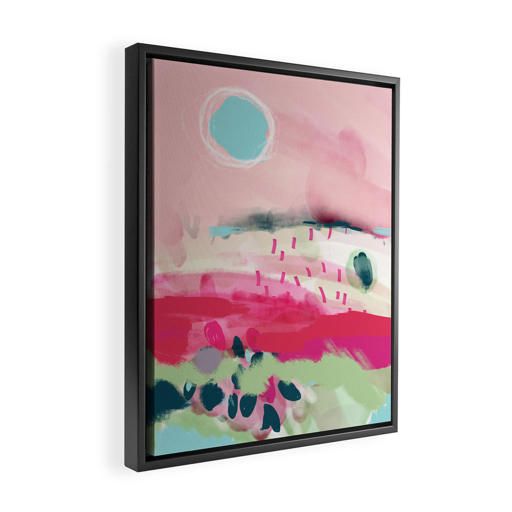 spring dream landscape Framed Canvas Print Gallery Image 2