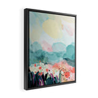 spring landscape Framed Canvas Print Gallery Image 2