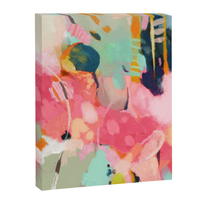 spring moon earth garden Canvas Print Gallery Image 1