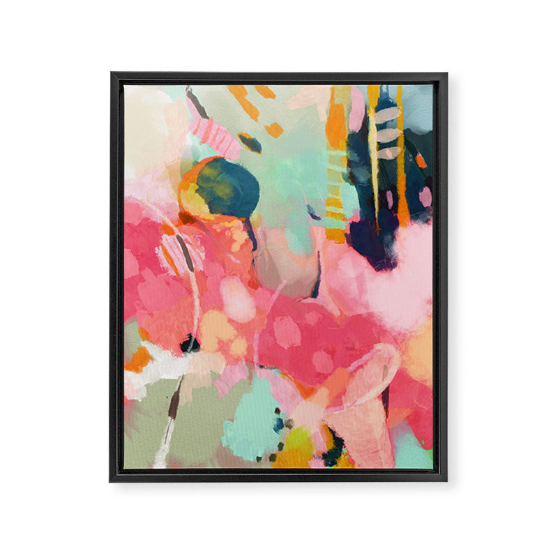 spring moon earth garden Framed Canvas Print Gallery Image 8