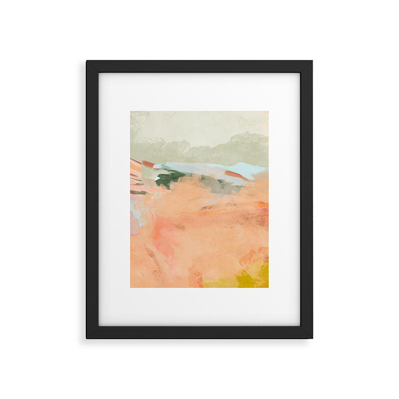 spring sky over tuscany Framed Art Print Gallery Image 5