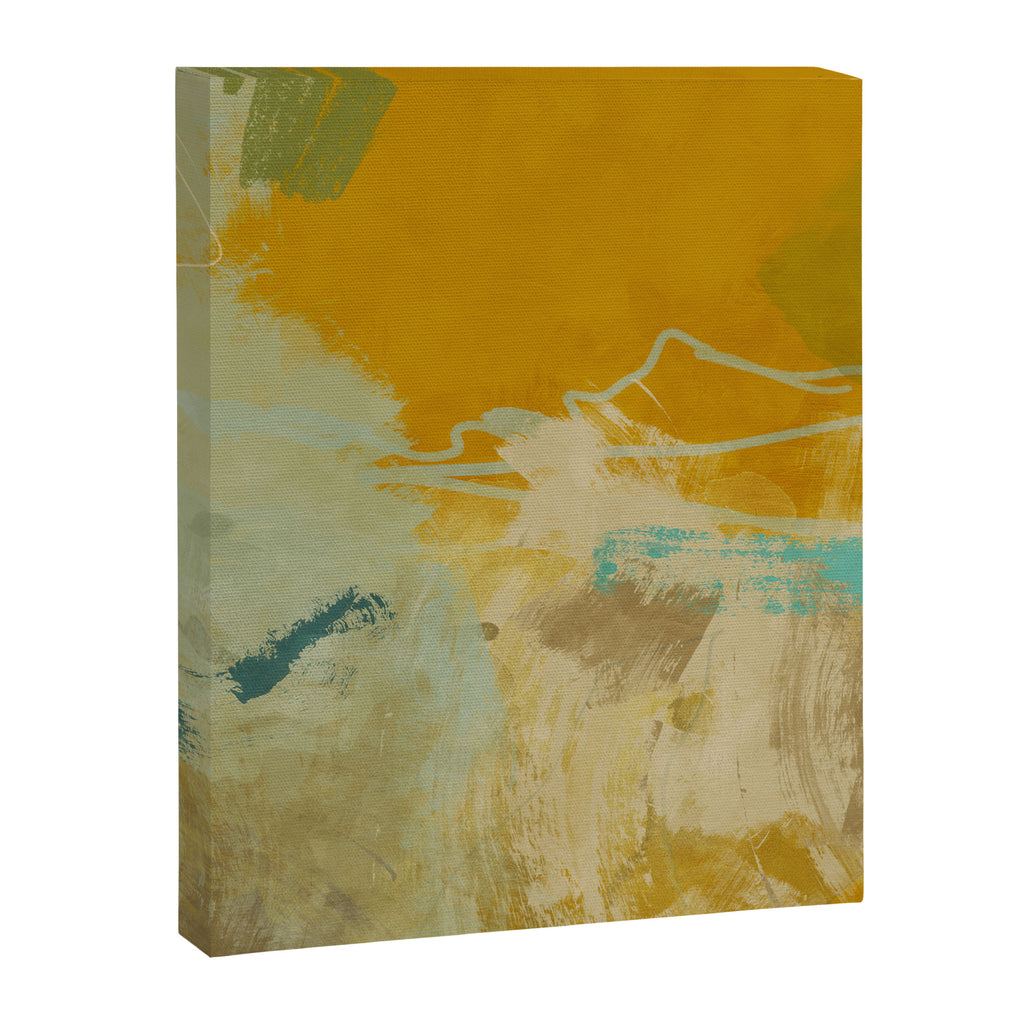 summer green abstract art 2 Canvas Print Gallery Image 6