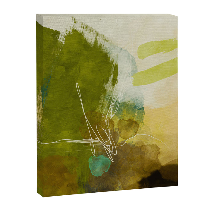 summer landscape 1 triptych abstract art Canvas Print Gallery Image 1