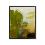 summer landscape 1 triptych abstract art Framed Canvas Print Gallery Image 6