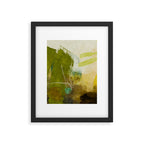 summer landscape 1 triptych abstract art Framed Art Print Gallery Image 5