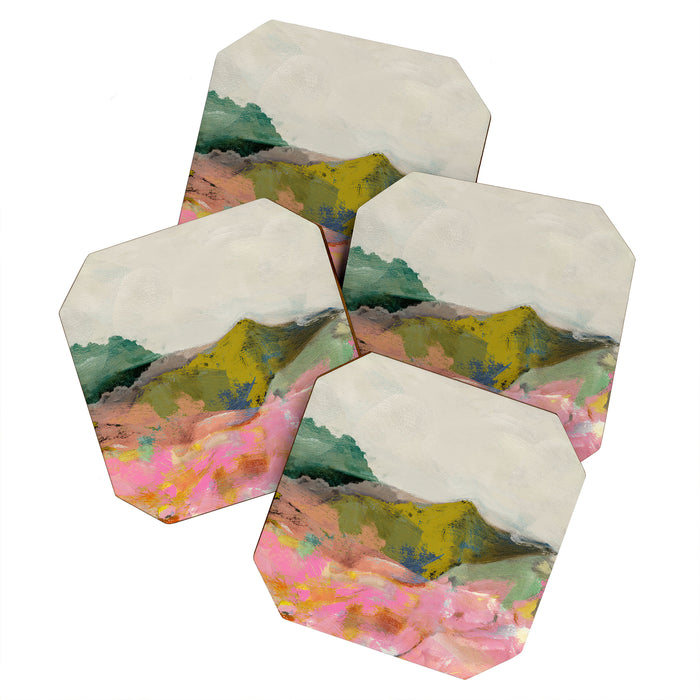 summer landscape Coaster Gallery Image 1