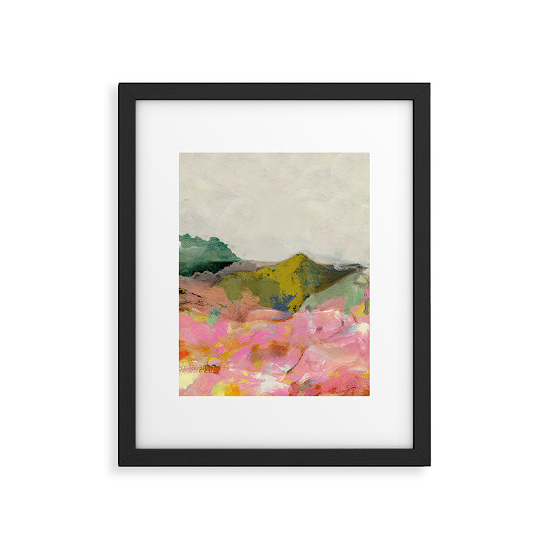 summer landscape Framed Art Print Gallery Image 6