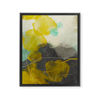 summer landscape triptych 3 abstract art Framed Canvas Print Gallery Image 6