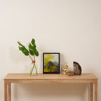 summer landscape triptych 3 abstract art Framed Canvas Print Gallery Image 4