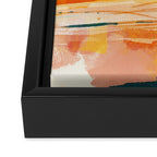 sunny landscape Framed Canvas Print Gallery Image 3