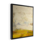 the sky over the fields abstract landscape Framed Canvas Print Gallery Image 2